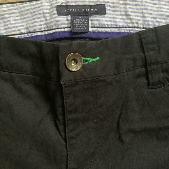 TOMMY HILFIGER Low Rise Slim Black Five Pocket Jean Chino - Picture 2 of 5